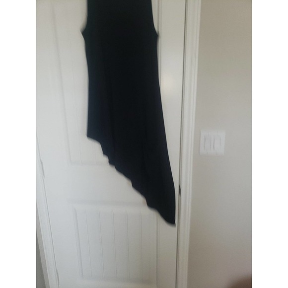 Symbli Made in can Black A-Line Mid Length Dress One-Piece SZ 10 - Picture 3 of 5